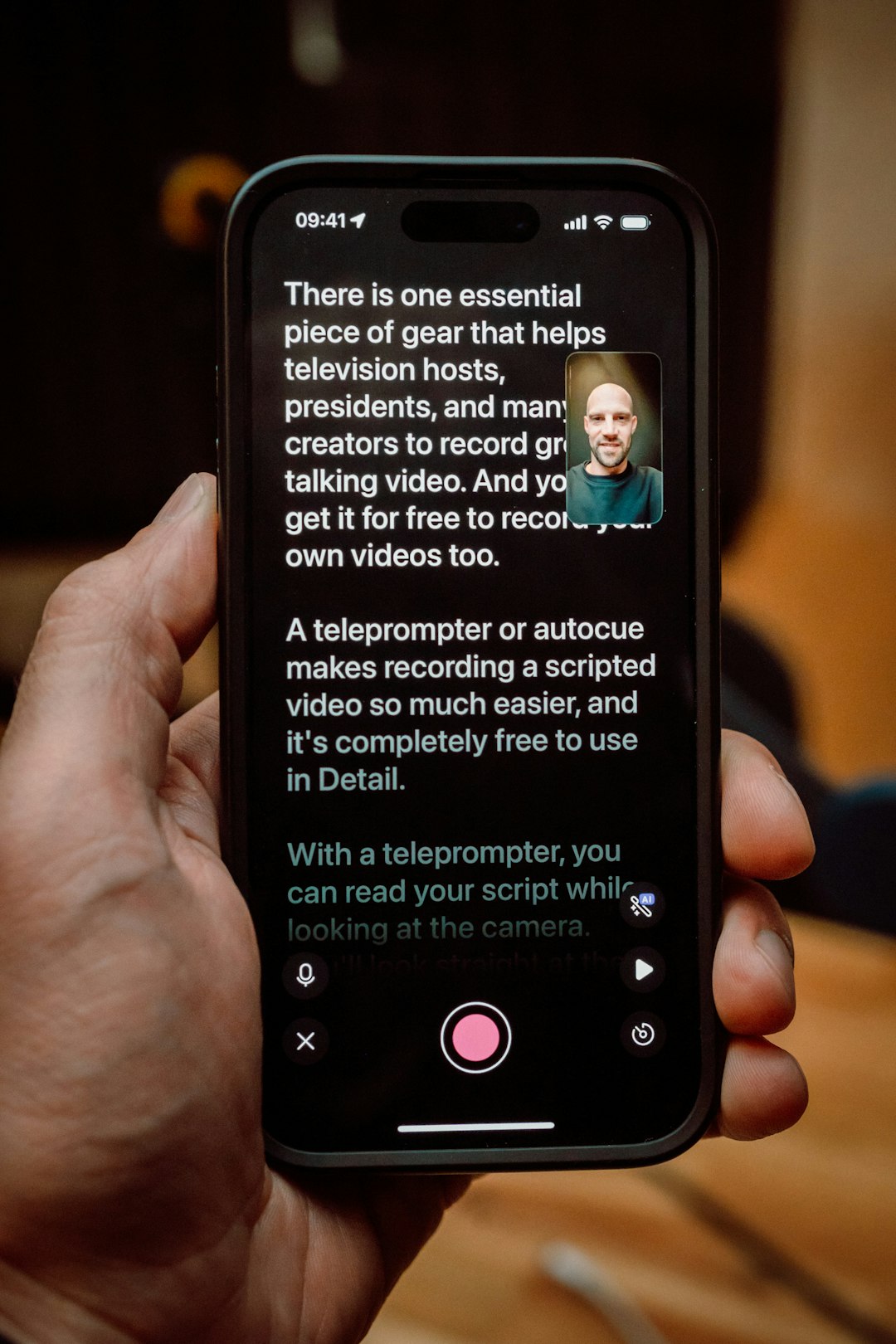Professional demonstrating executive presence